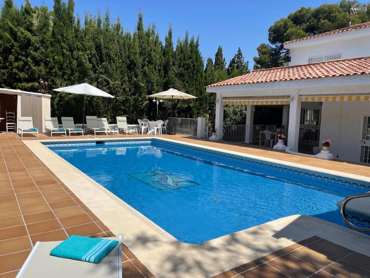 Villa Mis 5 Amores Con Piscina Benidorm Eksteriør billede
